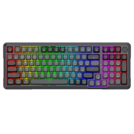 REDRAGON BREAGI PRO GASKET WIRELESS MECHANICAL KEYBOARD CREAM LINEAR SWITCHES K688GB-RGB-PRO