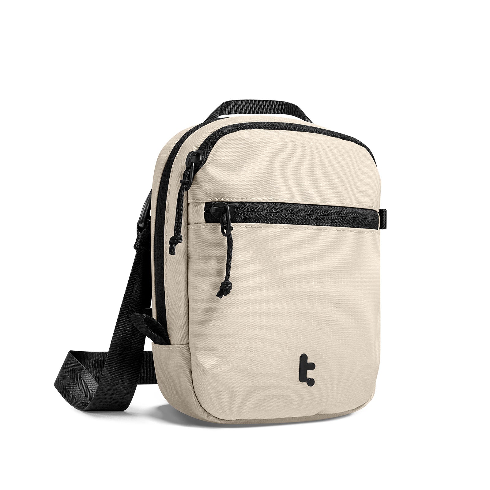 TOMTOC AVIATOR T37 TRAVEL CROSSBODY BAG KHAKI T37S1K1