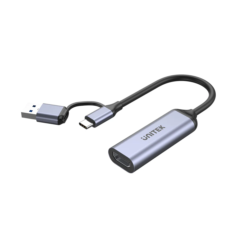 UNITEK HDMI TO USB-C/A VIDEO CAPTURE CARD V1167A