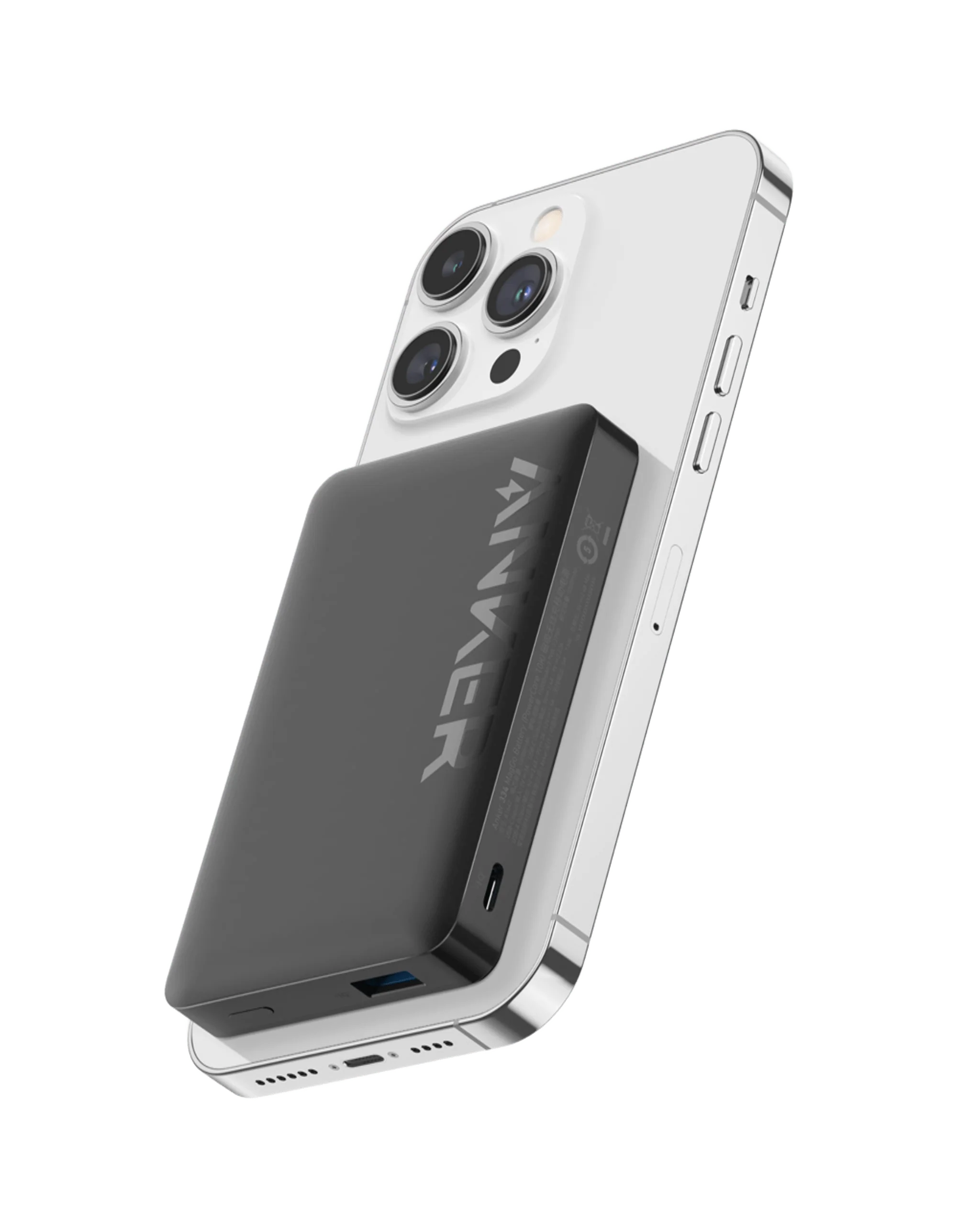 ANKER 334 MAGGO MAGNETIC BATTERY 10K POWERCORE POWERBANK BLACK A1642H11