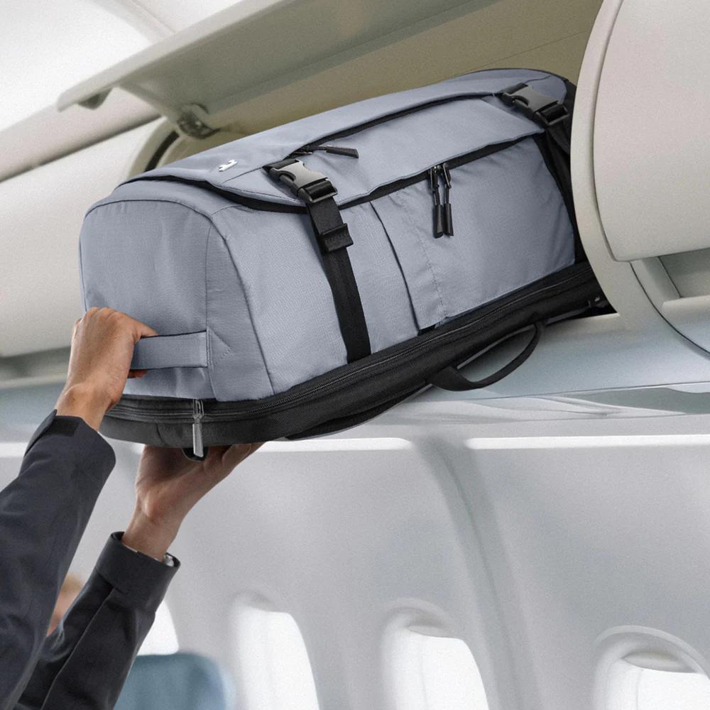 TOMTOC NAVIGATOR T66 17 INC BACKPACK LIGHT GRAY T66M1G2H/40L TRAVEL LAPTOP thumbnail 8