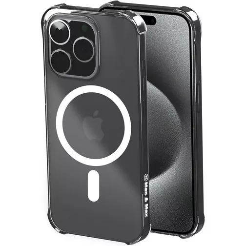 EPICARMA IPHONE 15 PRO MAX SLIM TOUGH REALIABLE CASE WITH MAGSAFE CLEAR EA-IP15PM102-CL