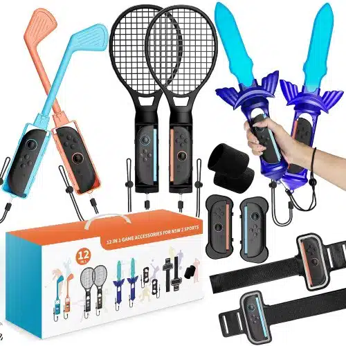 12 IN 1 GAME ACCESSORIES FOR NSW 2 SPORTS