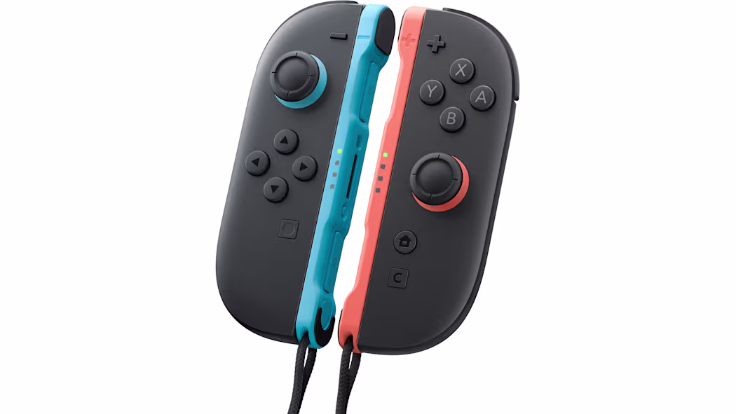 NINTENDO SWITCH 2 JOY-CON 2 (L) PAIR BLUE RED BEE-A-JAAAA thumbnail 6