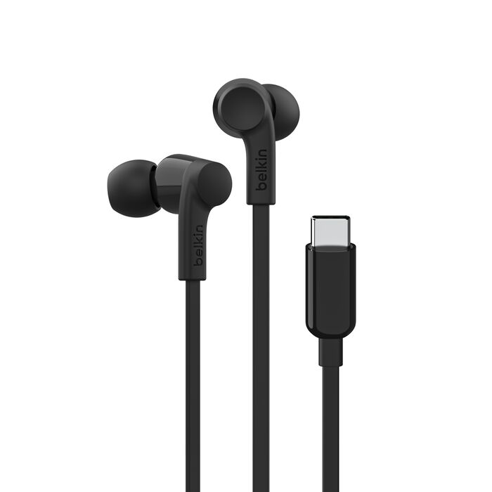 BELKIN USB-C IN-EAR HEADPHONE BLACK G3H0002BTBLK