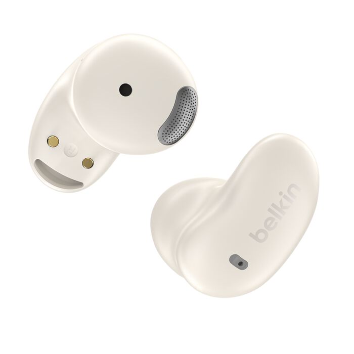 BELKIN SOUNDFORM ANYWHERE TRUE WIRELESS EARBUDS CREAM AUC014HQCR