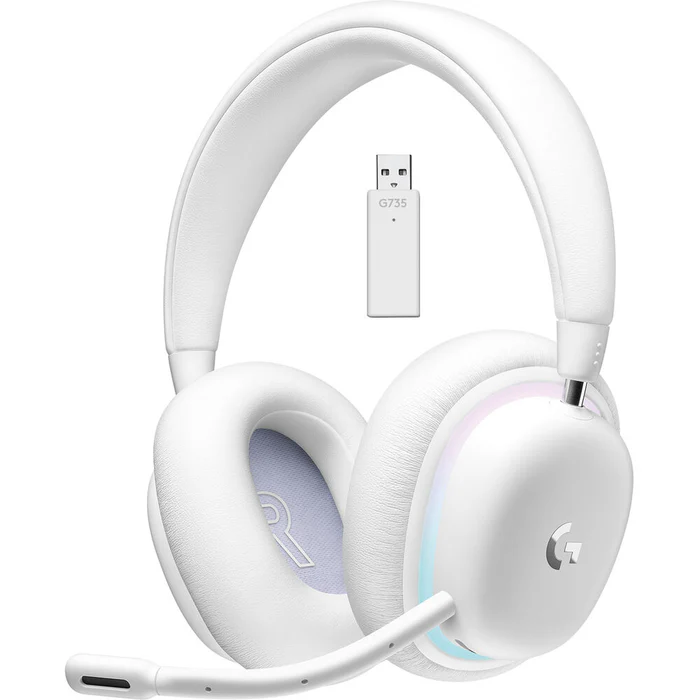 LOGITECH WIRELESS GAMING HEADSET G735 WHITE 981-001083