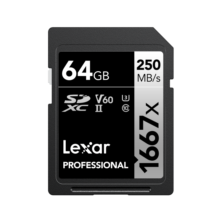 LEXAR SDXC CARD 64GB CLASS 10 LSD64GABEUC10