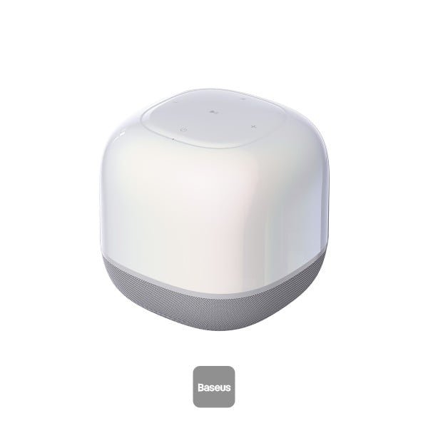 BASEUS AEQUR V2 WIRELESS SPEAKER MOON WHITE