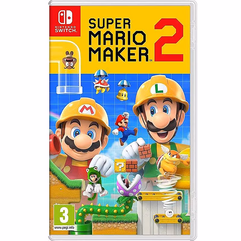 NINTENDO SWITCH SUPER MARIO MAKER 2 GAMING CD
