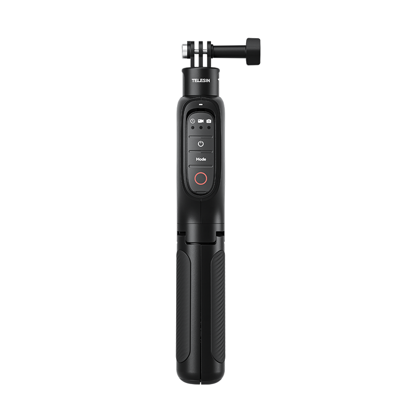 TELESIN GOPRO HERO 13 RECHARGEABLE SHORTY TRIPOD WITH REMOTE CONTROL S1-CSS-01-TGP