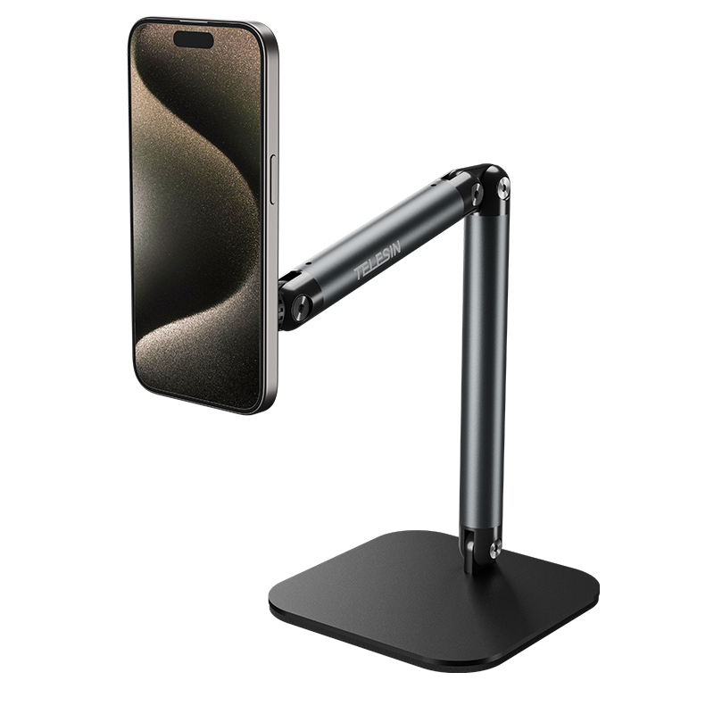 TELESIN MAGNETIC PHONE STAND VIDEO LIVE STREAMING DESK VERSION P3-DS-01