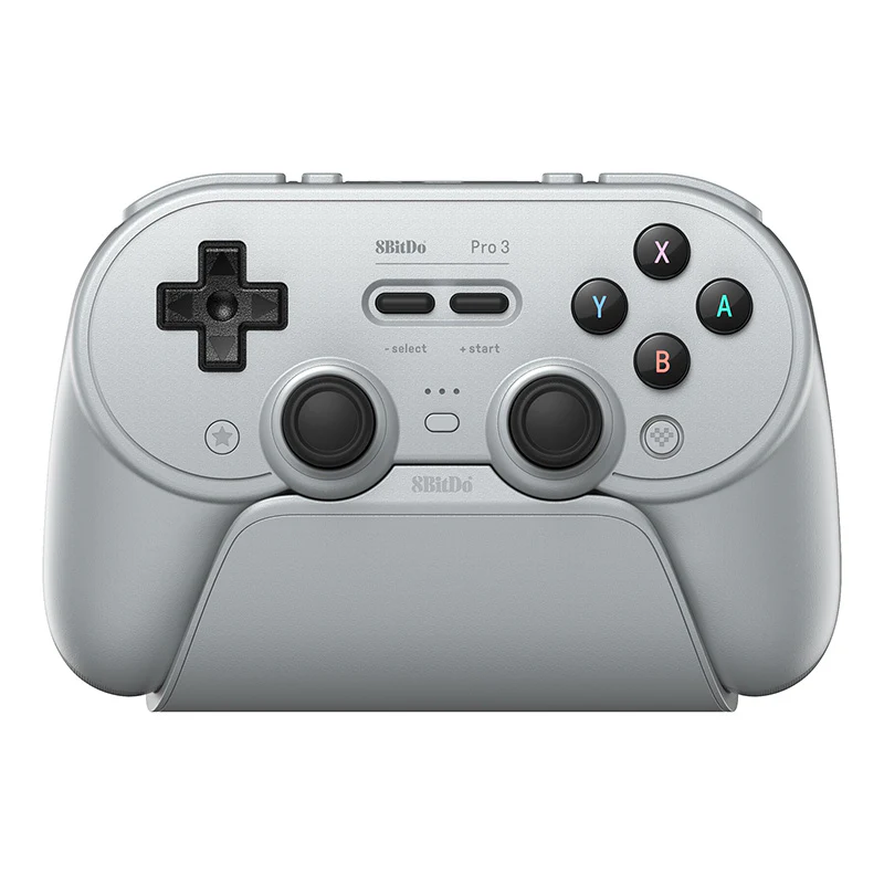 8BITDO PRO 3 BLUETOOTH GAMEPAD CONTROLLER GRAY