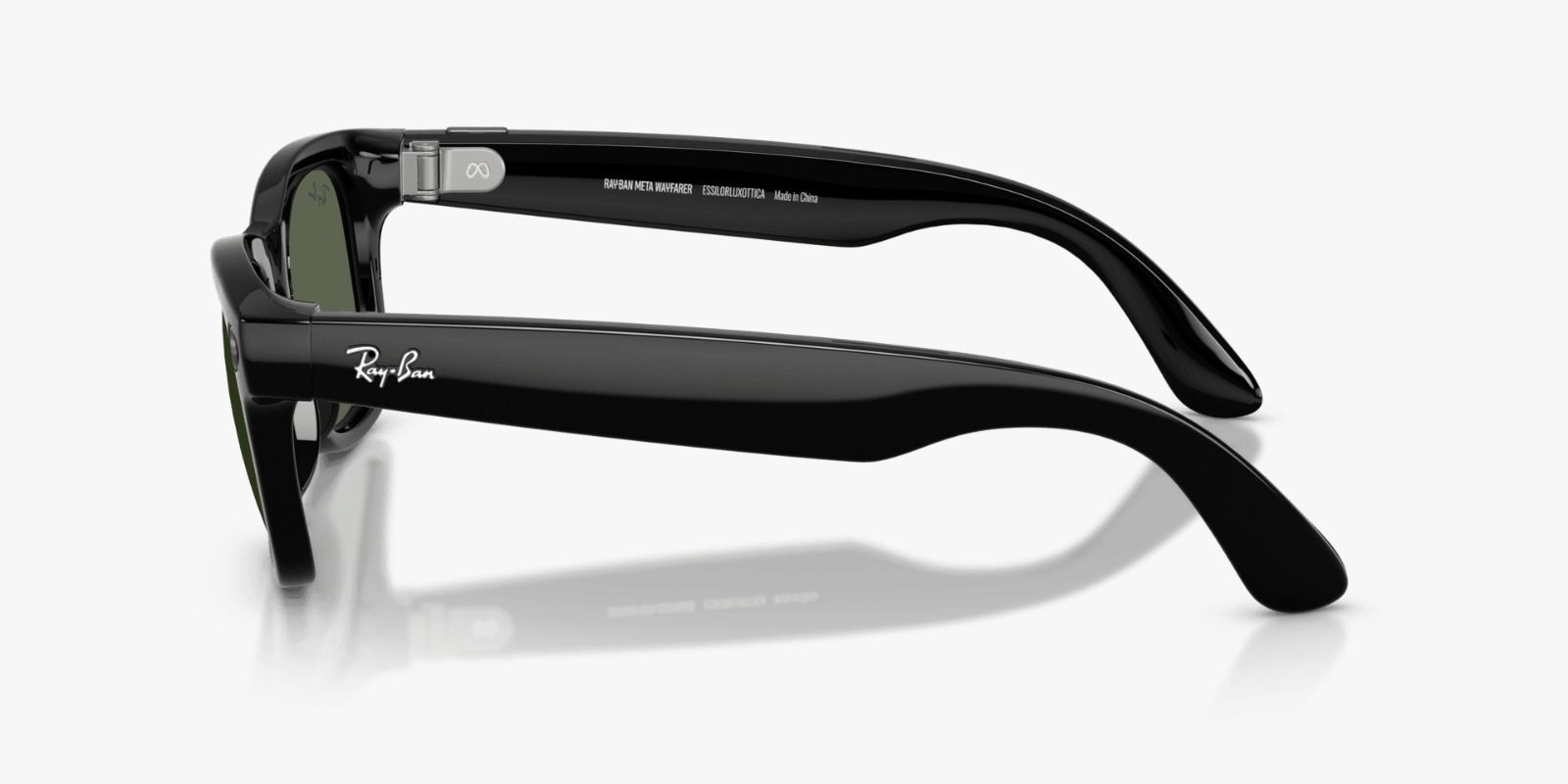 RAYBAN META WAYFARER (GEN 2 ) SUNGLASSES F SHINY BLACK L TRANSITION GRAPHITE GREEN RW4012 thumbnail 5
