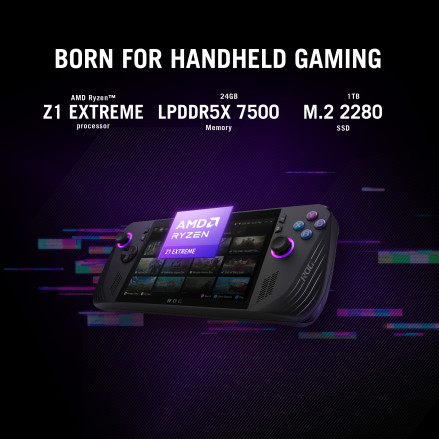 ASUS ROG Ally X Console (RC72LA) - 7-Inch Display, Ryzen Z1 Extreme, 24GB LPDDR5X RAM, 1TB M.2 SSD thumbnail 12