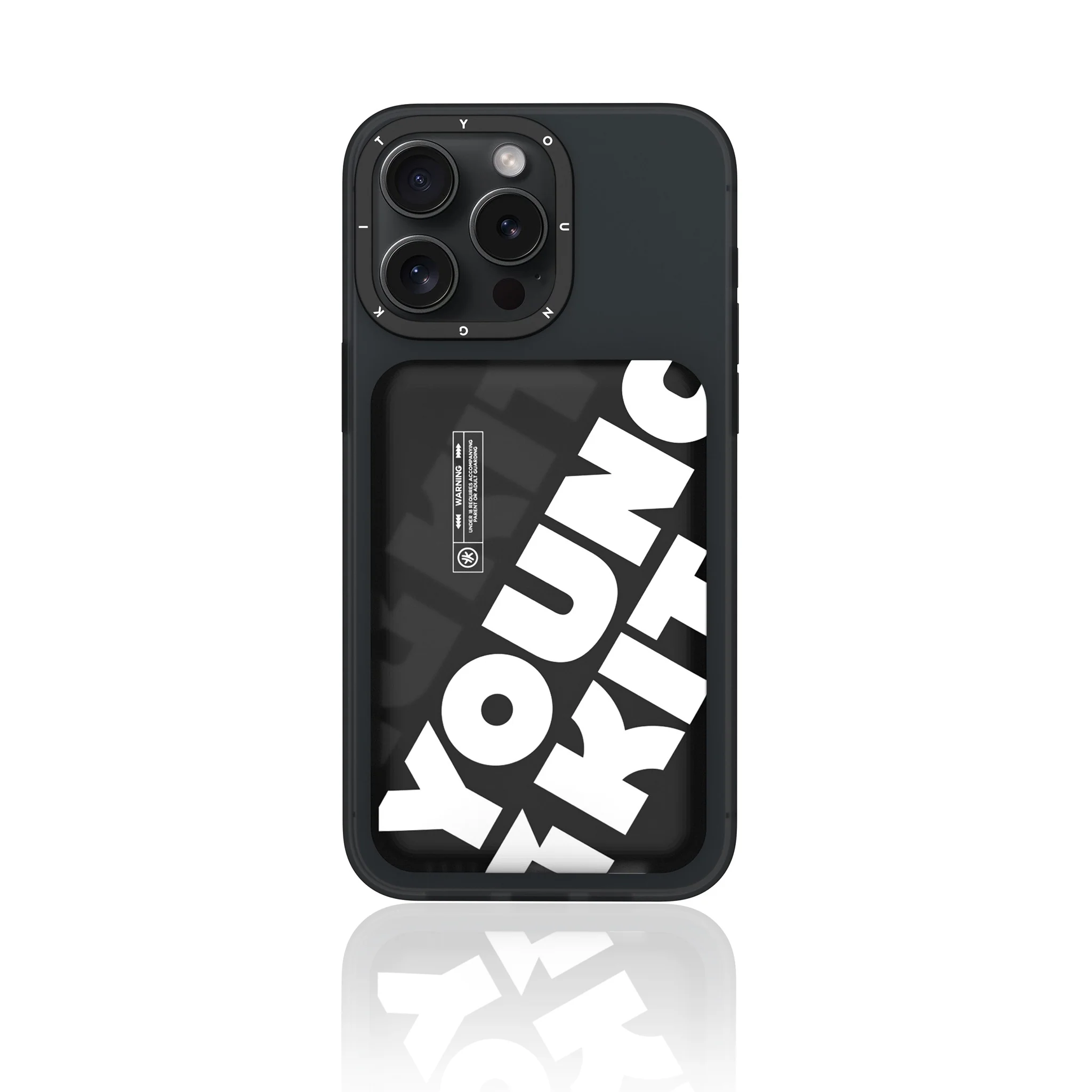 YOUNGKIT TECHNOLOGYMAGNETIC WIRELESS POWERBANK 5000 MAH BLACK YK-PB-5K
