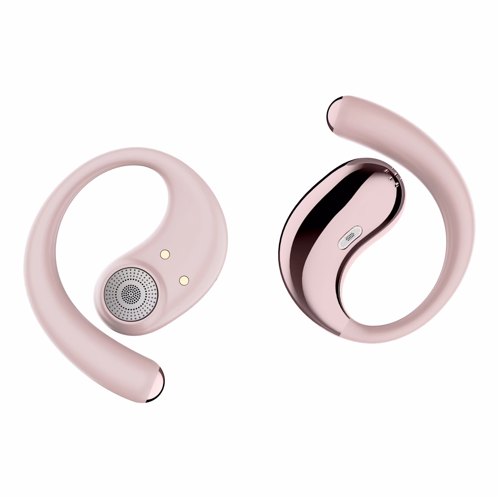 SWISS MILITARY DELTA 7 OPEN EAR HEADPHONE RICH BASS FULL AMBIENCE PINK SM-TWS-DELTA7-PNK