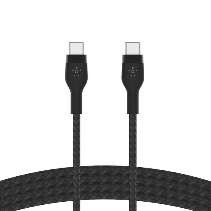 BELKIN BOOST CHARGE PRO FLEX USB C TO USB C CABLE 2M BLACK CAB011BT2MBK