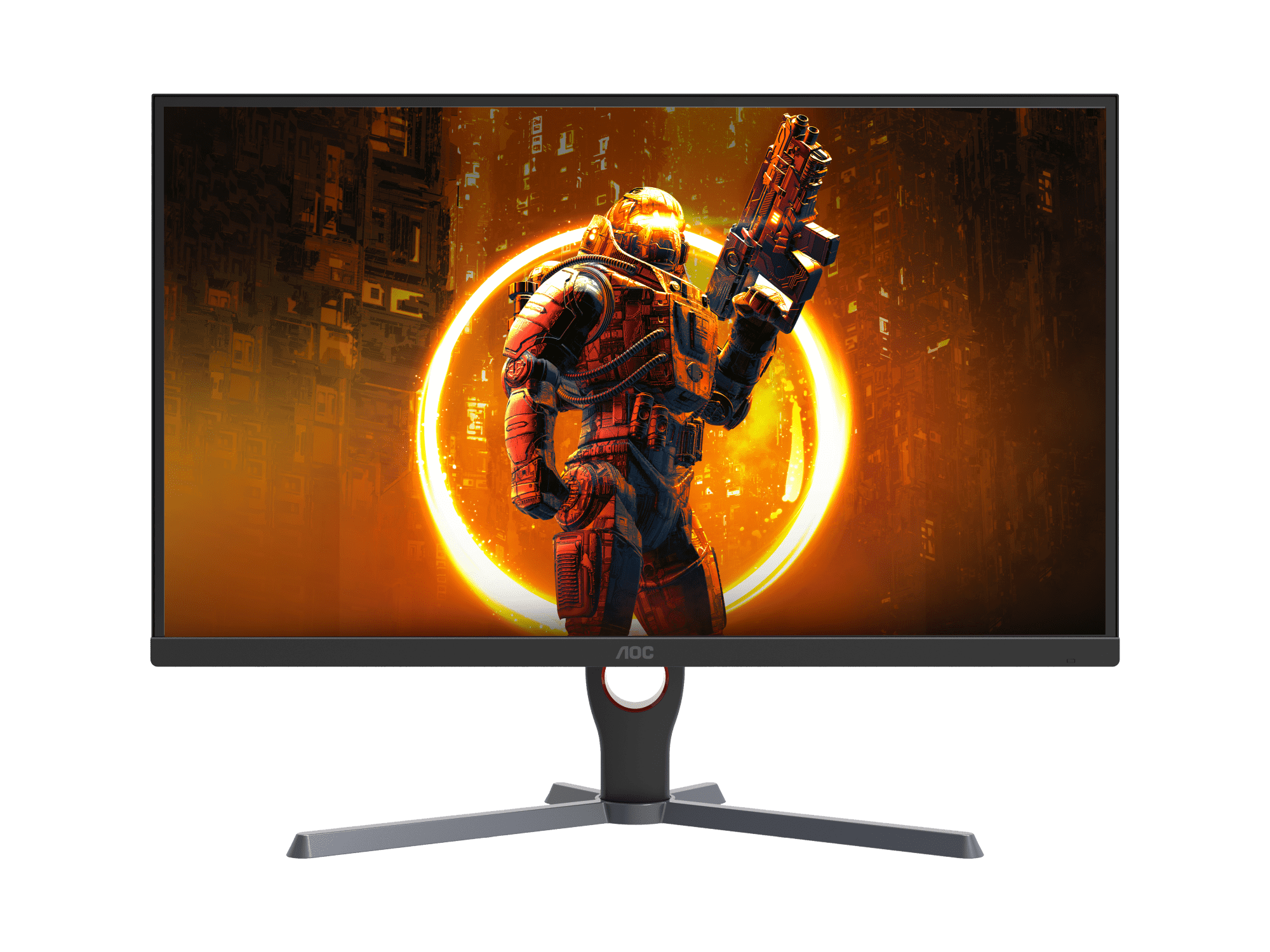 AOC GAMING MONITOR 24 INCH G11E SERIES 180HZ BLACKRED 24G11E
