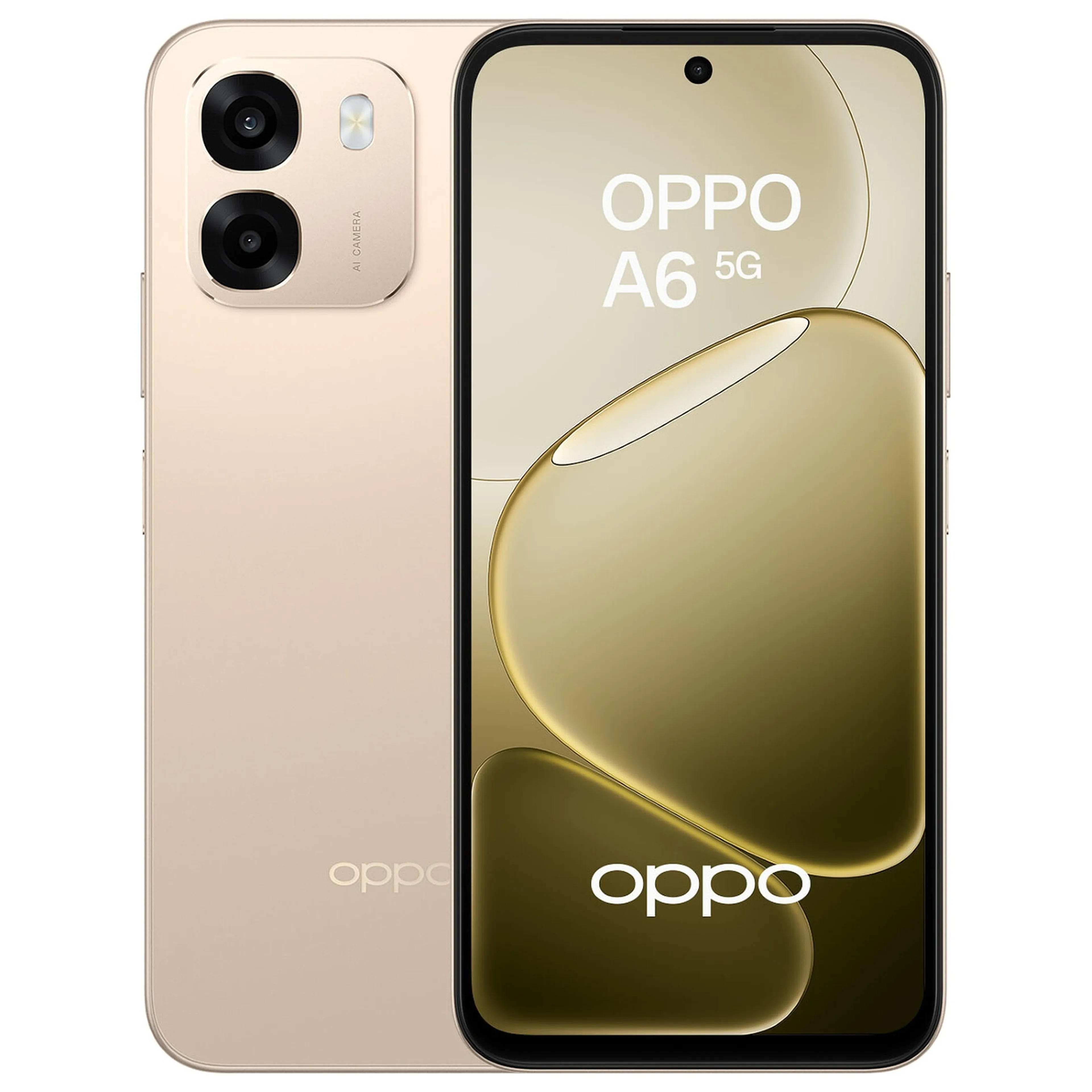 OPPO A6 5G 8GB-256GB AURORA GOLD WITH LAPTOP BAG CPH2831