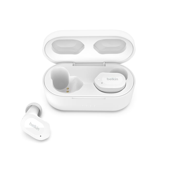 BELKIN SOUNDFORM PLAY TRUE WIRELESS EARBUDS WHITE C005