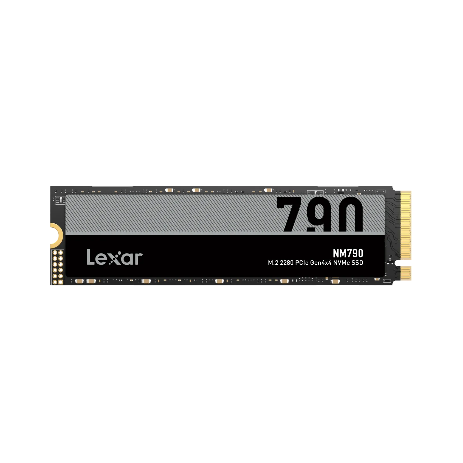 LEXAR NM790 M.2 2280 PCIE GEN4X4 NVME SSD 7400MB/S 2TB LNM790X002T-RNNNG