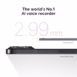 PLAUD NOTE TRANSCRIBE AI VOICE RECORDER SUMMARIZE NAVY BLUE NB-100 thumbnail 8