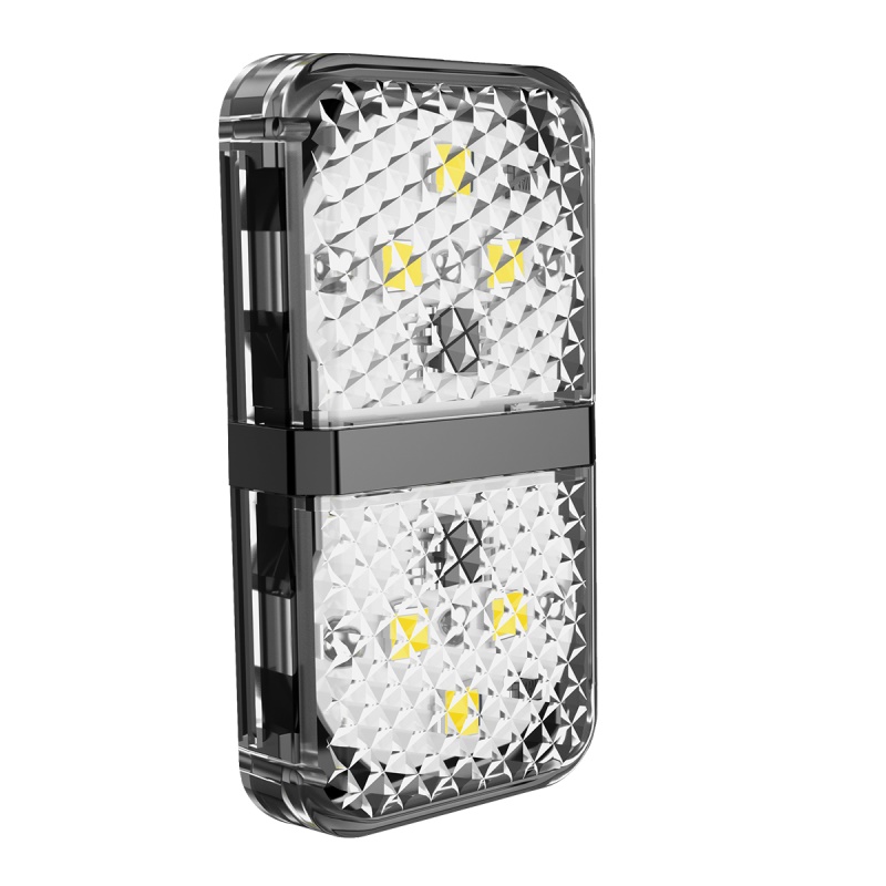BASUES DOOR OPEN WARNING LIGHT 2PCS BLACK CRFZD-01