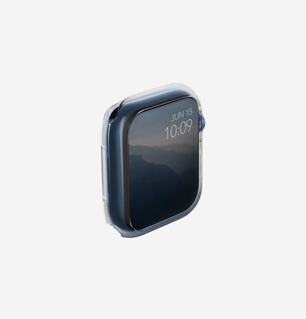 UNIQ APPLE WATCH 41MM GLASE CASE DUAL PACK CLEAR/SMOKE thumbnail 3