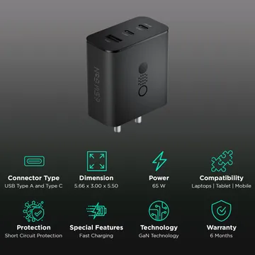NOTHING CMF 65W POWER CHARGER DARK GREY thumbnail 7