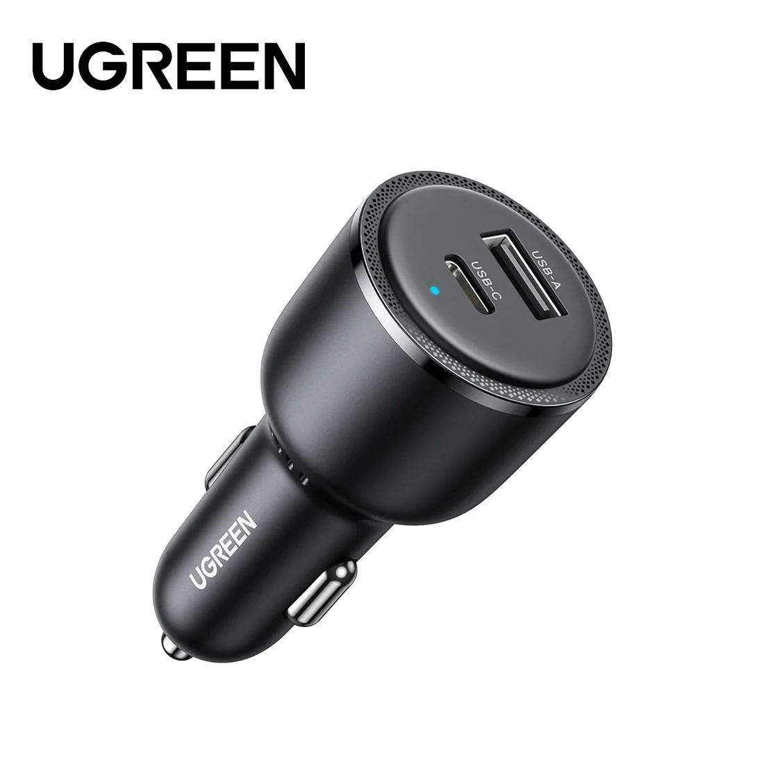 UGREEN 2 PORT FAST CAR CHARGER 63W 35023