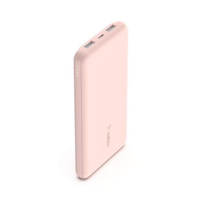 BELKIN BOOST CHARGE POWER BANK 10000MAH 10K ROSE GOLD BPB011BTRG