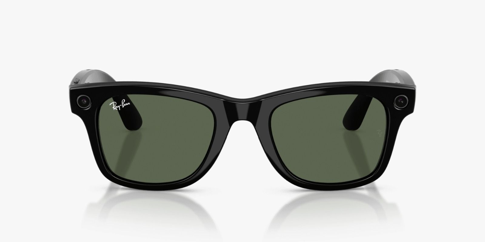 RAYBAN META WAYFARER (GEN 2 ) SUNGLASSES F SHINY BLACK L TRANSITION GRAPHITE GREEN RW4012 thumbnail 2