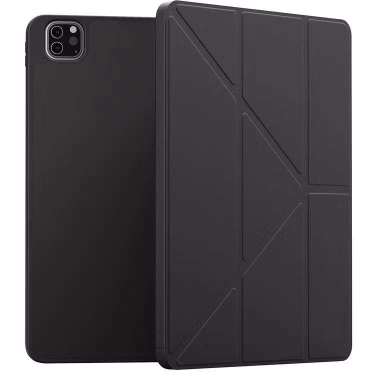LEVELO ELEGANTE IPAD PRO 11 HYBRID LEATHER MAGNETIC CASE BLACK LVLELGP12BK