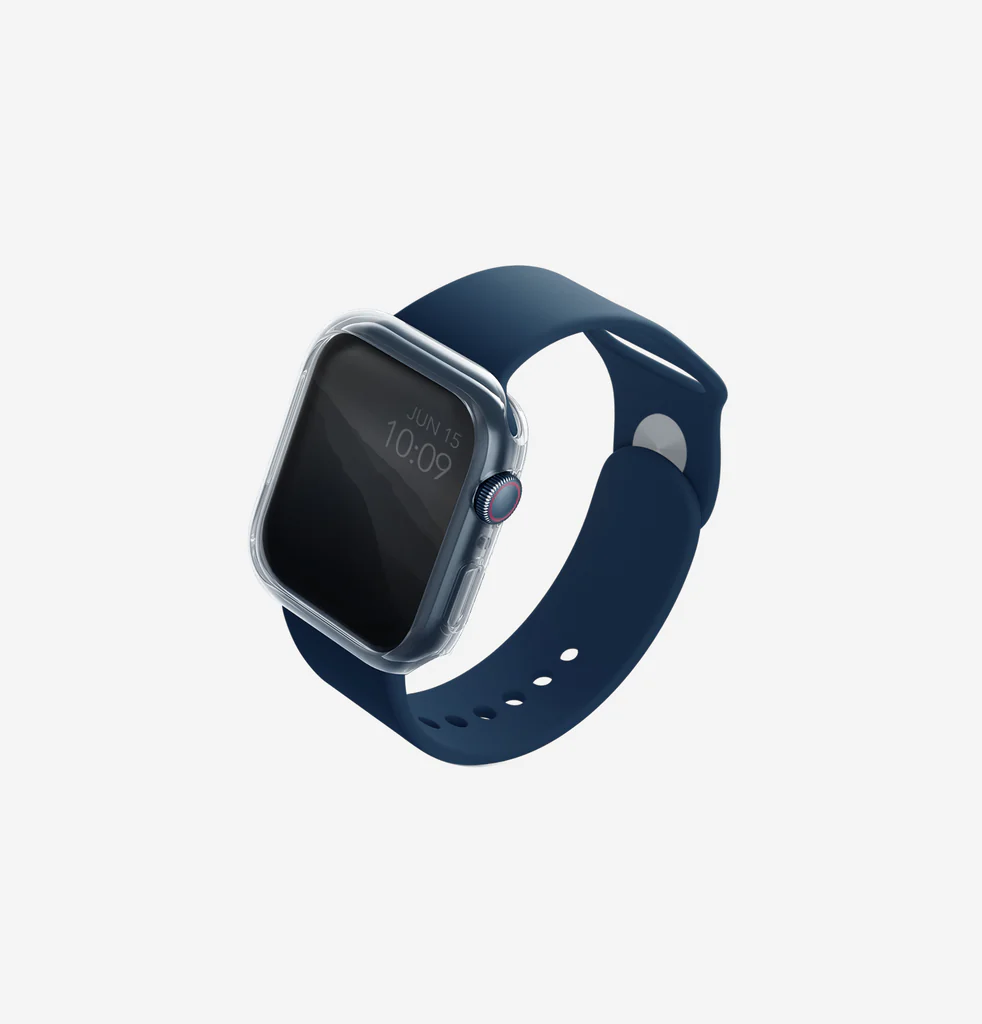 UNIQ APPLE WATCH 41MM GLASE CASE DUAL PACK CLEAR/SMOKE thumbnail 4