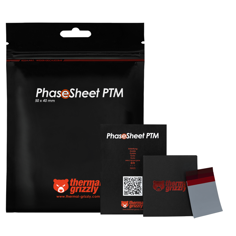 Thermal Grizzly TG PhaseSheet PTM - 50x40mm TG-PS-50-40 thumbnail 3