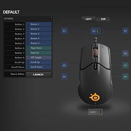 STEELSERIES SENSEI 310 AMBIDEXTROUS MOUSE 62432 thumbnail 5
