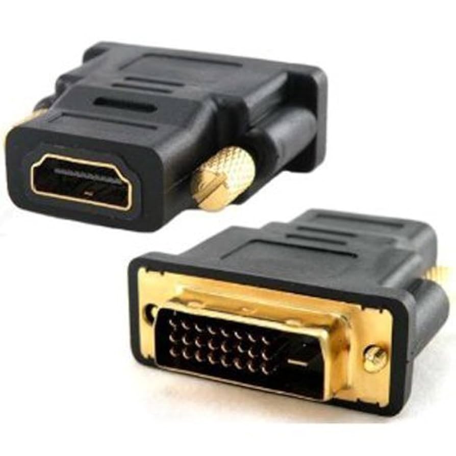MINDPURE DVI 24+1 MALE TO HDMI FEMALE ADAPTER BLACK LX10597