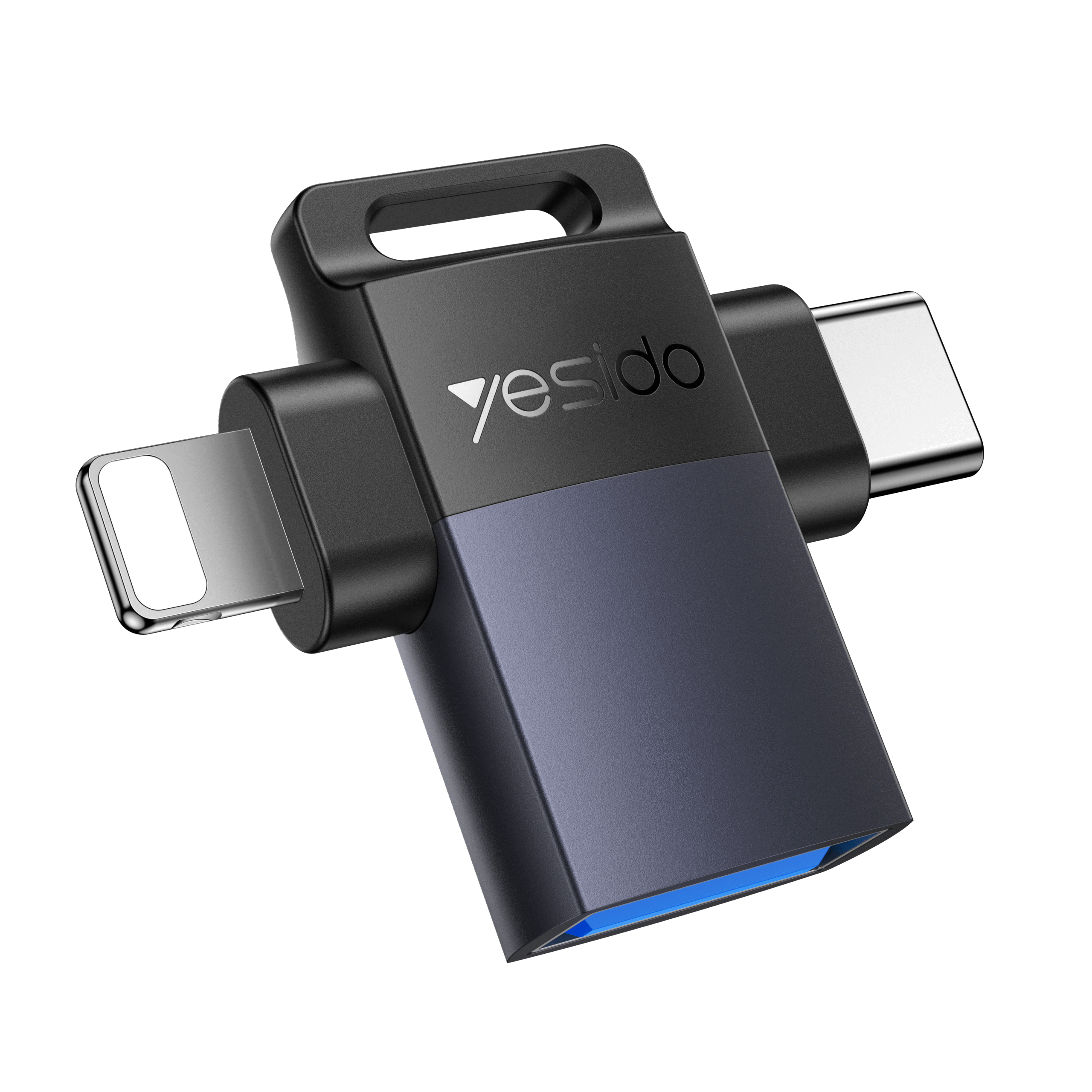 YESIDO OTG ADAPTER BLACK GS35
