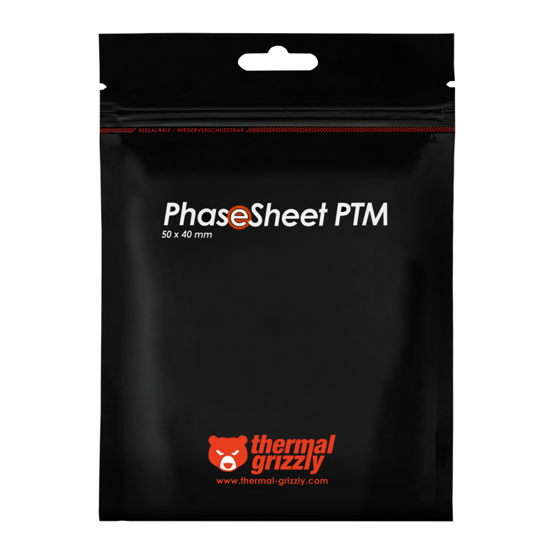 Thermal Grizzly TG PhaseSheet PTM - 50x40mm TG-PS-50-40 thumbnail 2