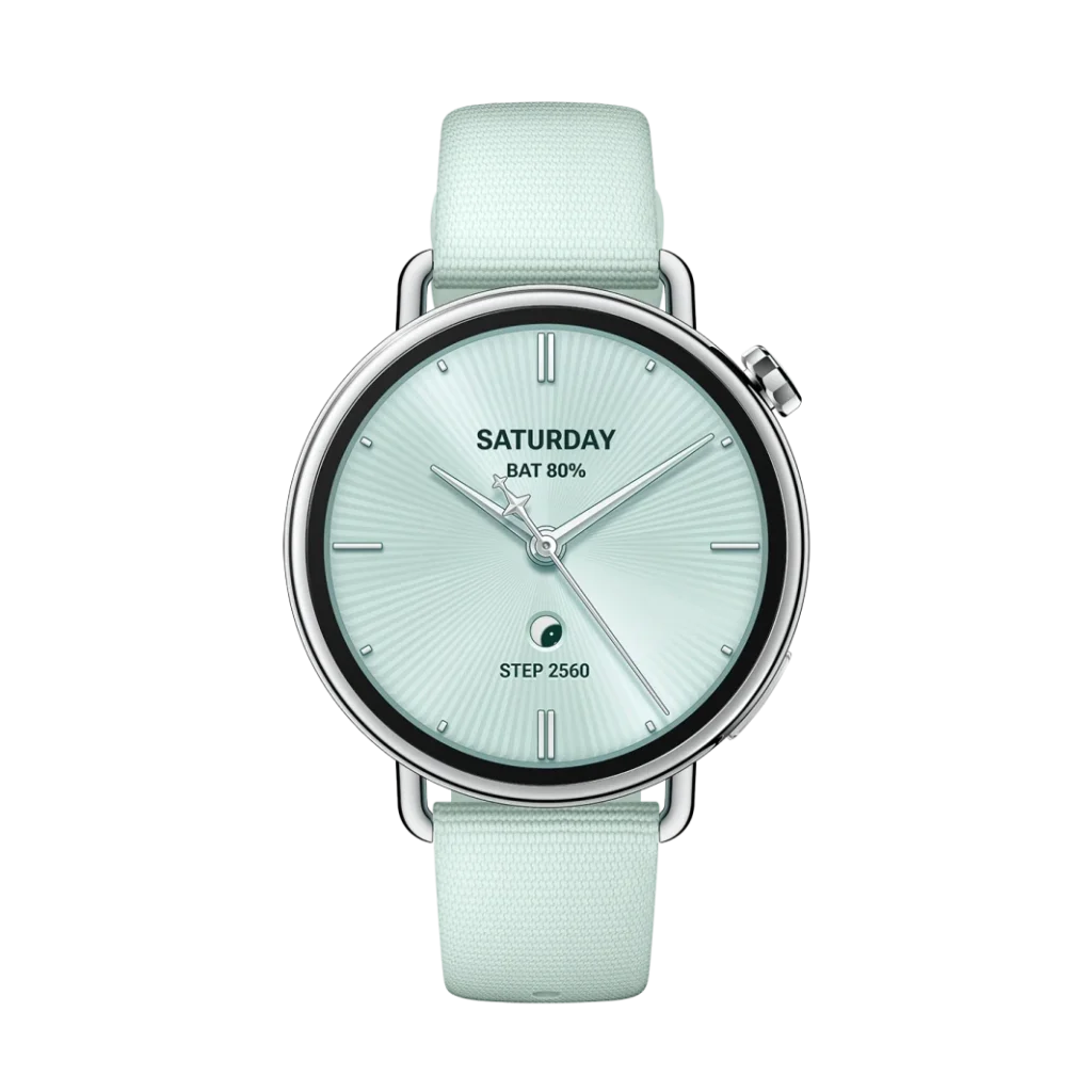 MI XIAOMI WATCH S4 41MM FLUORO RUBBER STRAP MINT GREEN M2502W1