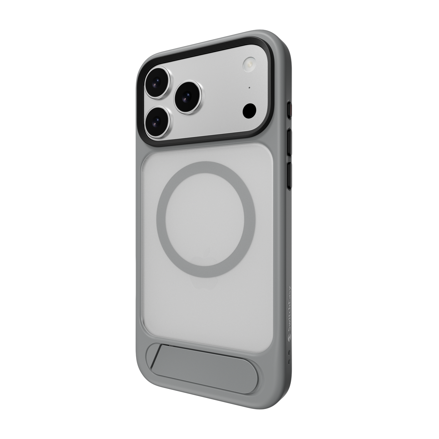LEVELO MATTEO IPHONE 17 PRO MAX HYBRID KICKSTAND CASE CLOUD GREY LVLMTO17PMCLGY thumbnail 2