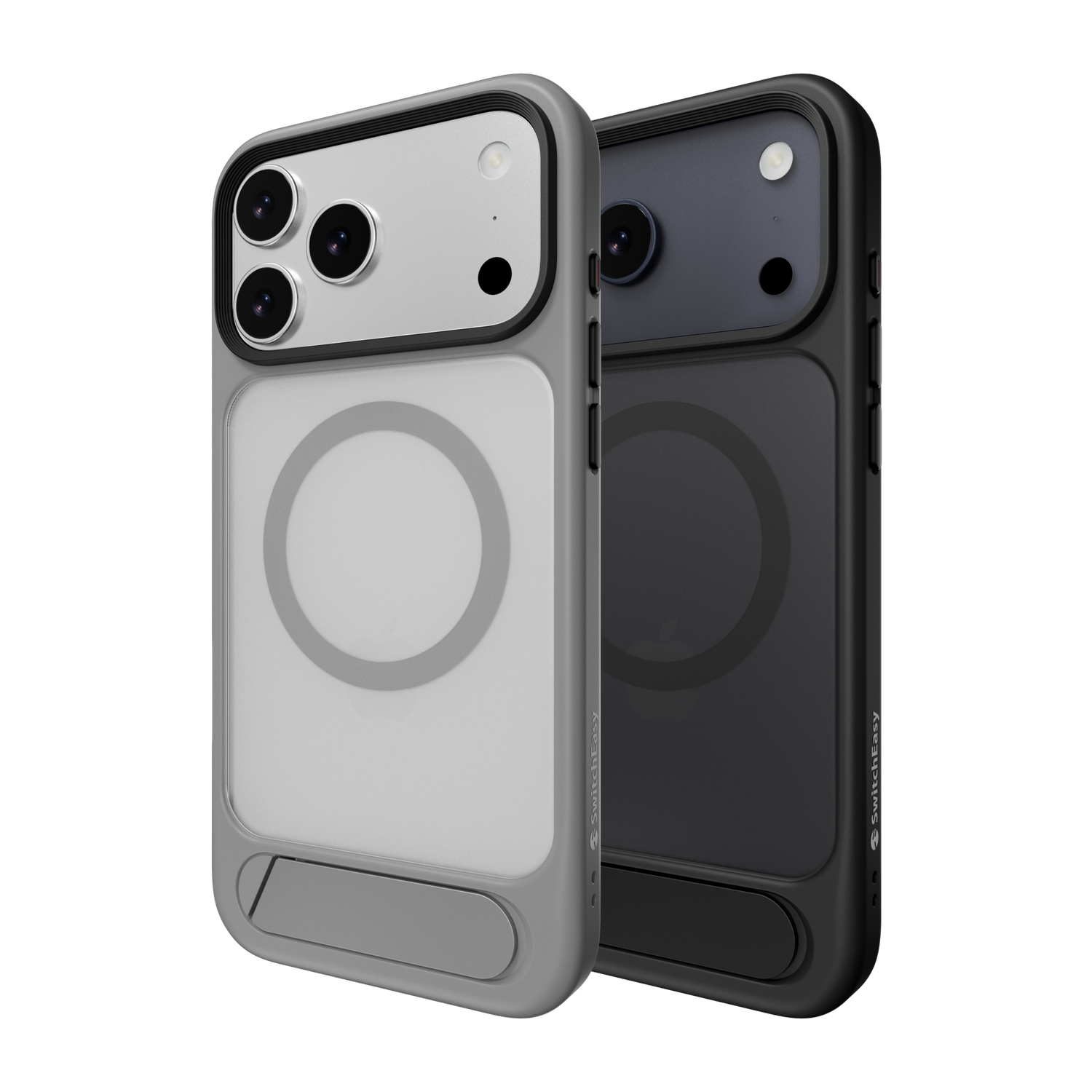LEVELO MATTEO IPHONE 17 PRO HYBRID KICKSTAND CASE CLOUD GREY LVLMTO17PCLGY thumbnail 3