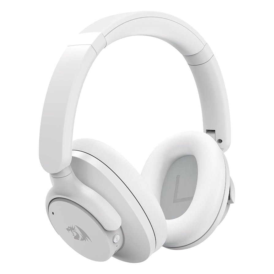 REDRAGON VIBECORE WIRED/WIRELESS GAMING HEADSET WHITE H610G