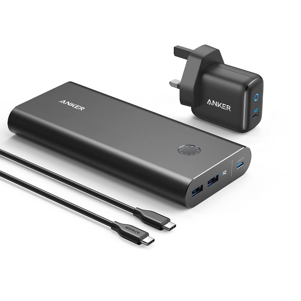 ANKER POWERCORE+26800 PD 45 WITH POWERPORT III MINI 30W BLACK B1376K11