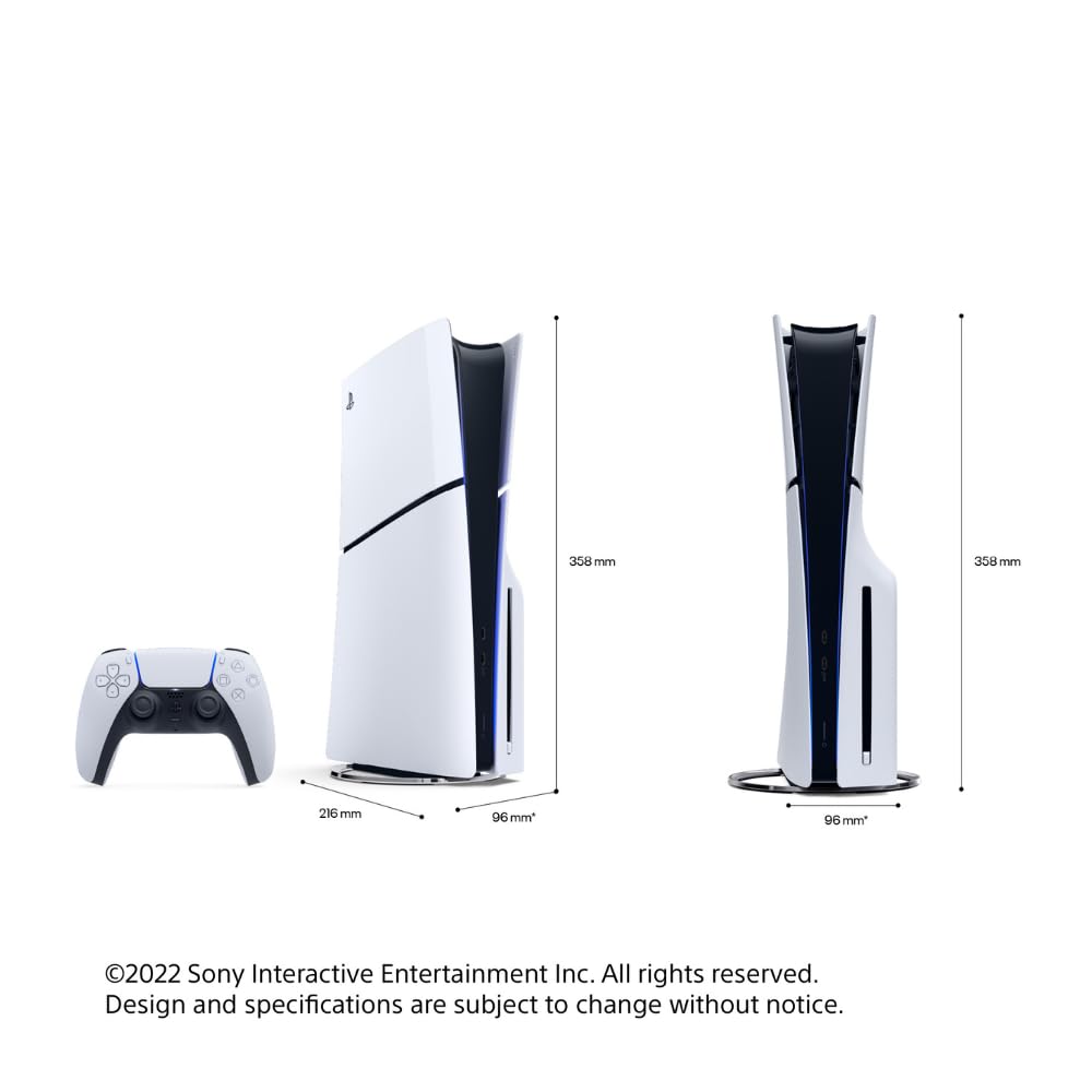 SONY PLAYSTATION 5 DISC CONSOLE E CHASSIS 1TB (CD VERSION) WHITE CFI-2116A01Y thumbnail 8