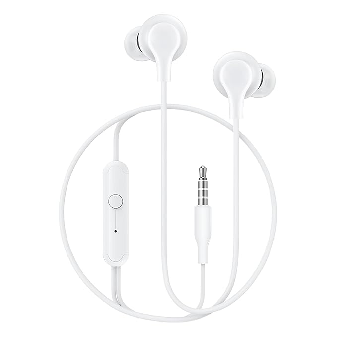 YESDIDO 2ND GEN DIRECT PLUG EARPHONE WHITE YH50