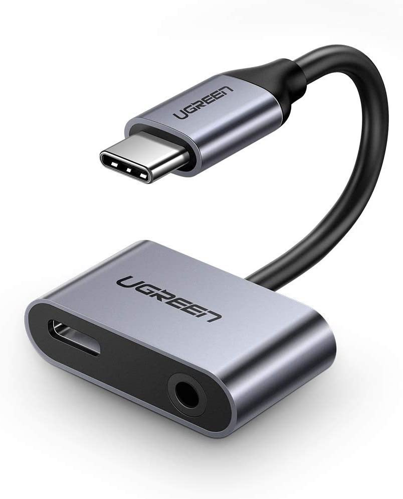 UGREEN 2 PORTS USB-C HUB + 3.5MM AUDIO 50596