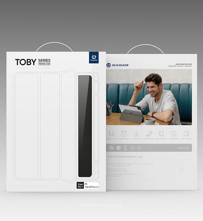 DUXDUCIS TOBY SAMSUNG TAB A9 BOOK CASE BLUE TOBY0188 thumbnail 6