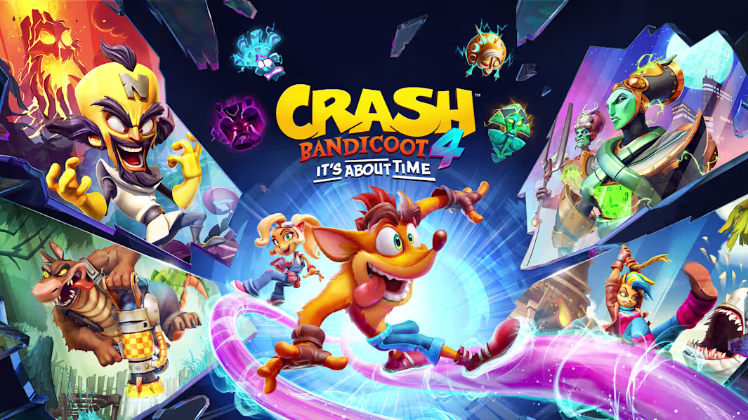 NINTENDO SWITCH CRASH BANDICOOT 4 GAME CD thumbnail 2